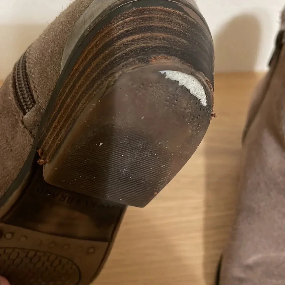 Lucky ankle booties size 6 tan brown - Picture 10 of 16